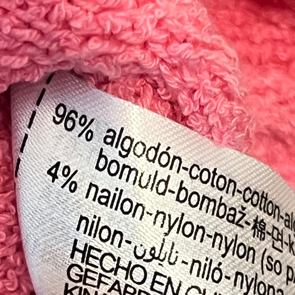 ZARA Women’s Pink Scoop Neck Contrast Stitch Button Down Cardigan Sweater Size M - Picture 5 of 5